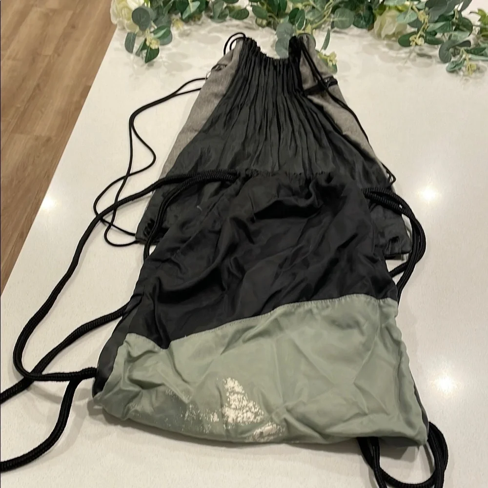 Nike Drawstring Bags - Black and Gray